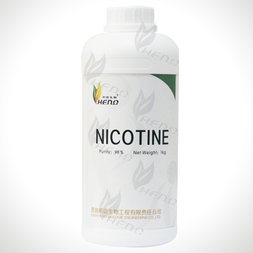 Fabrication de matières premières de E-liquide nicotine