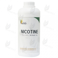 liquide transparent de la nicotine pure non aromatisée (USP/EP)