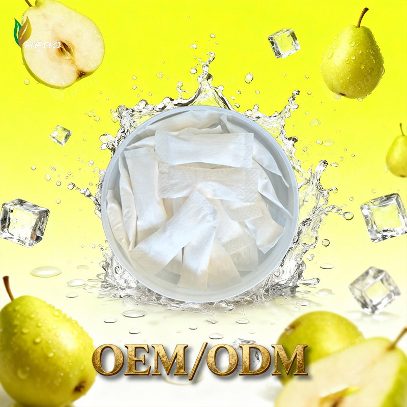 Sachets de nicotine en forme de poire