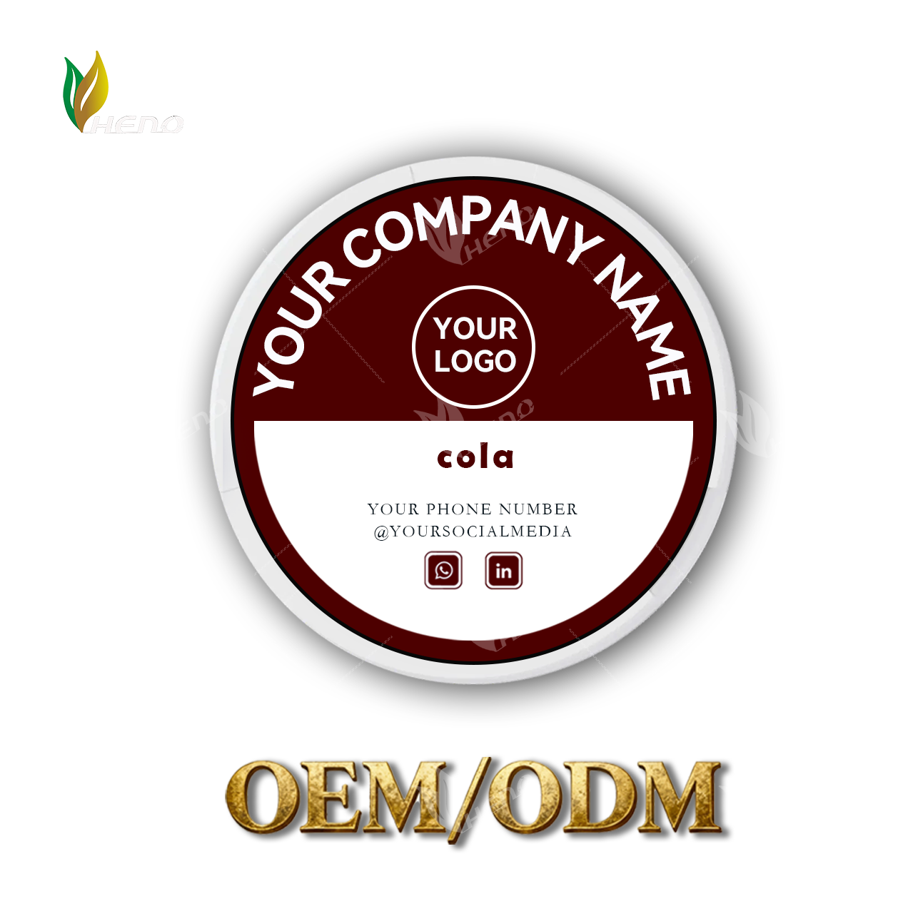 Sachets de nicotine Cola