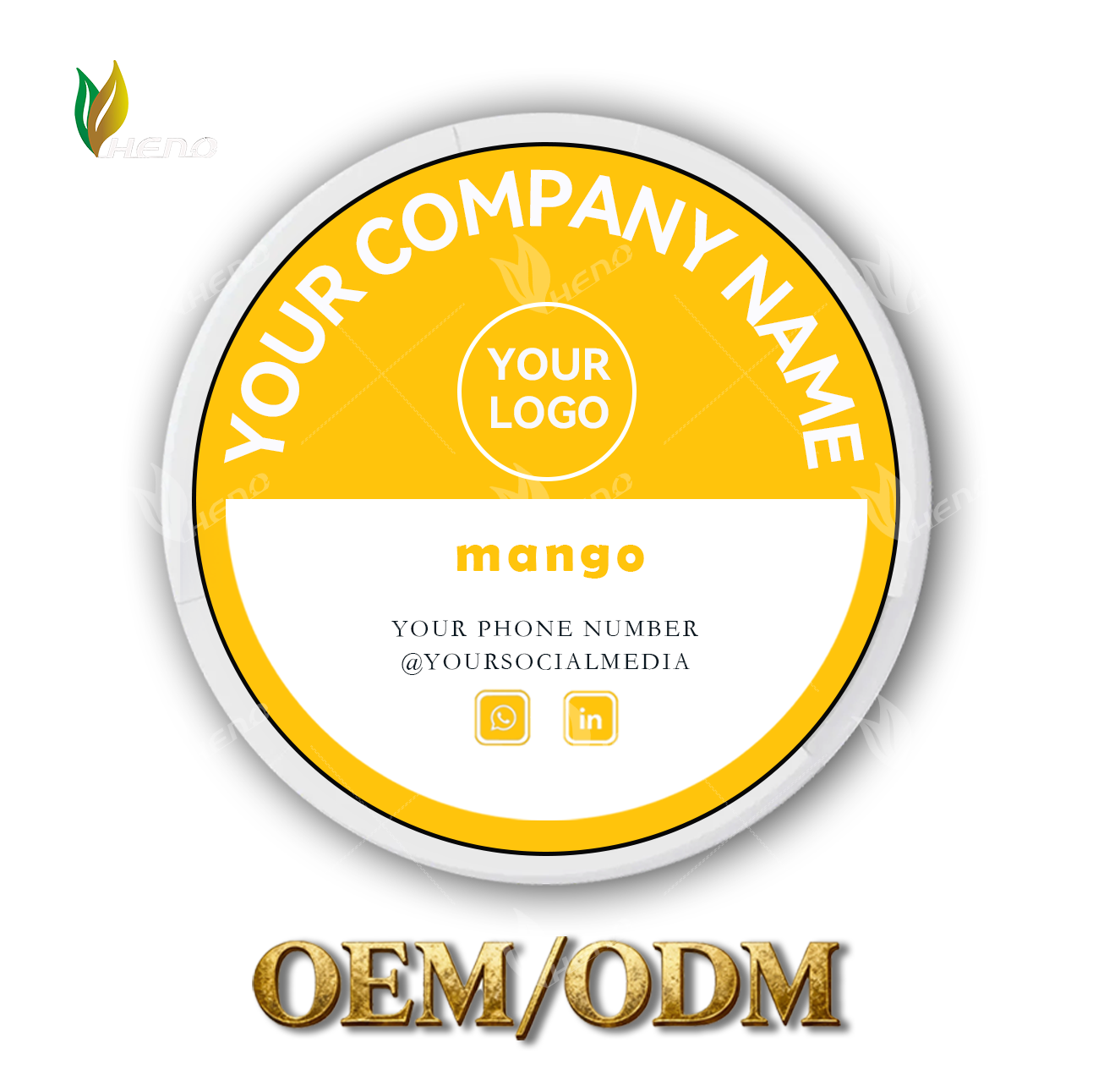 Sachets de nicotine à la mangue