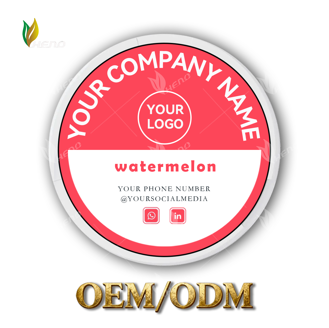 Sachets de nicotine à la pastèque