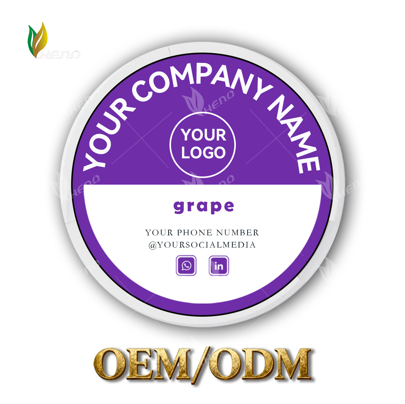 Sachets de nicotine au raisin